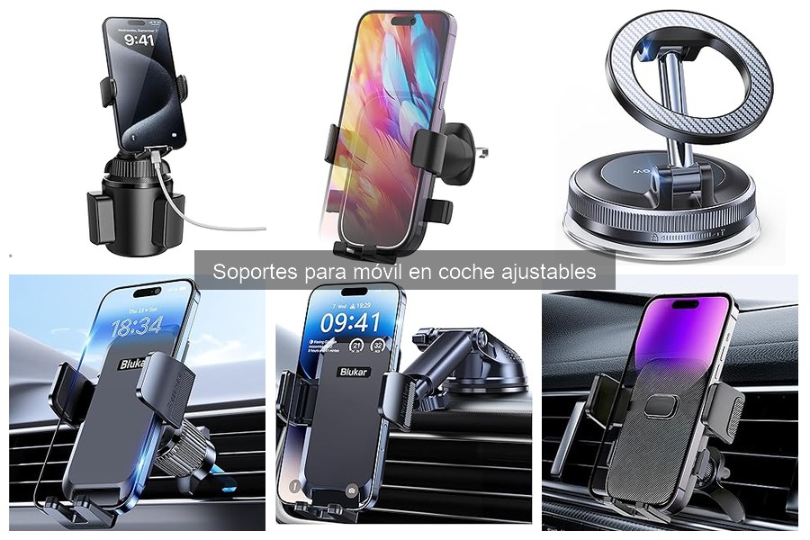 Comparativa de precios de soportes móviles para coche