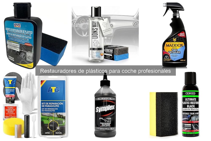 Comparativa de precios: Restauradores de plásticos para coche