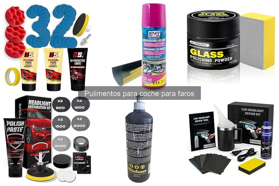 Comparativa de Pulimentos para Faros: Mejores Marcas 2023