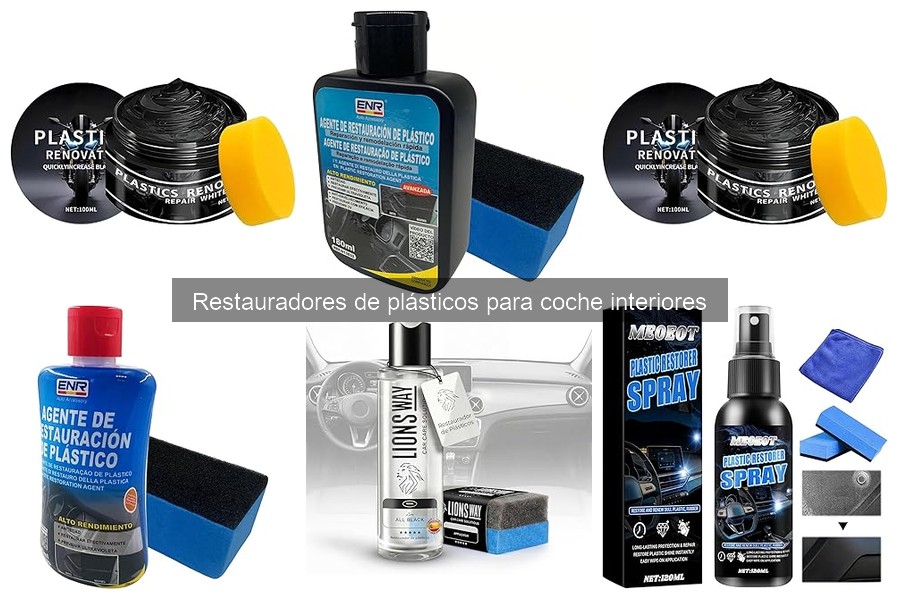 Comparativa de restauradores de plásticos: líquido vs spray