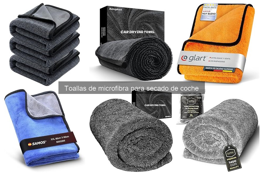 Comparativa de Toallas de Microfibra: Gramajes y Eficacia
