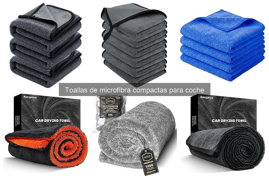 Comparativa de Toallas de Microfibra para Coche: Interior vs Exterior