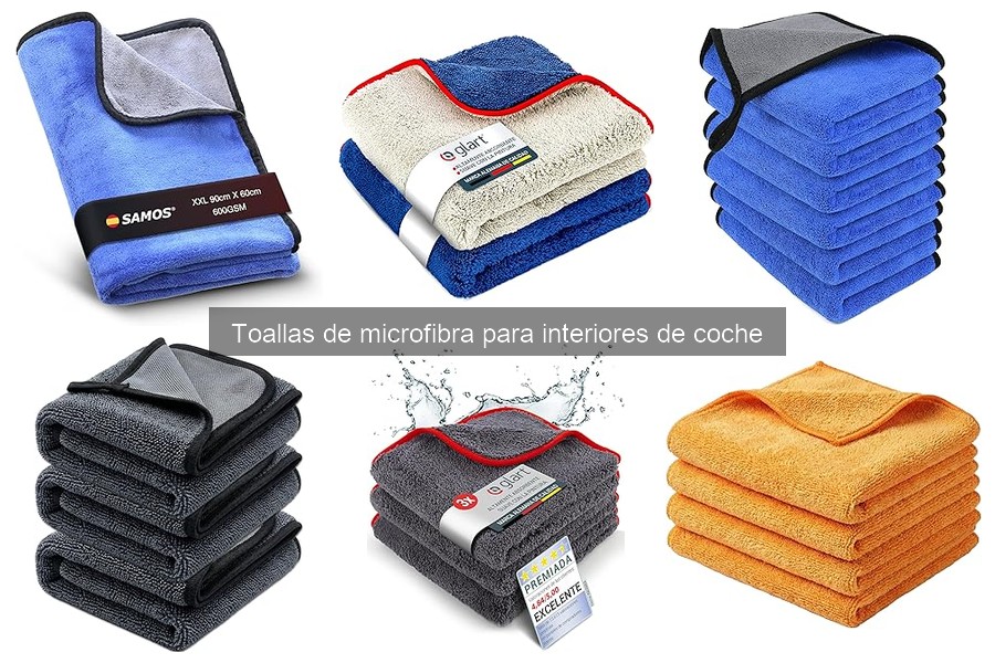 Comparativa de Toallas de Microfibra para Interiores de Coche
