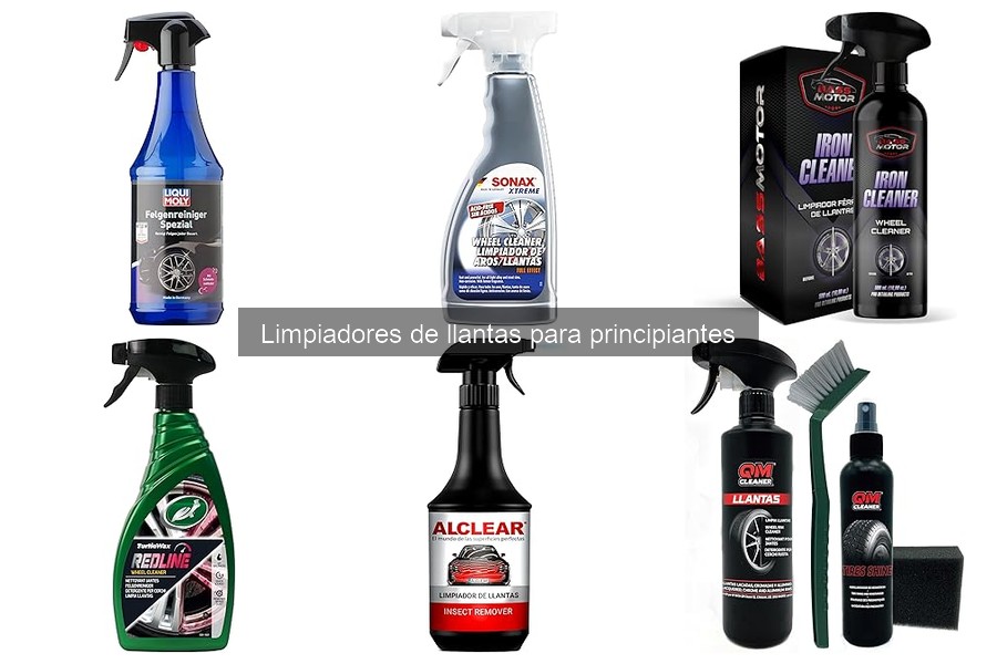 Comparativa: Limpiadores de llantas líquidos vs. espumosos