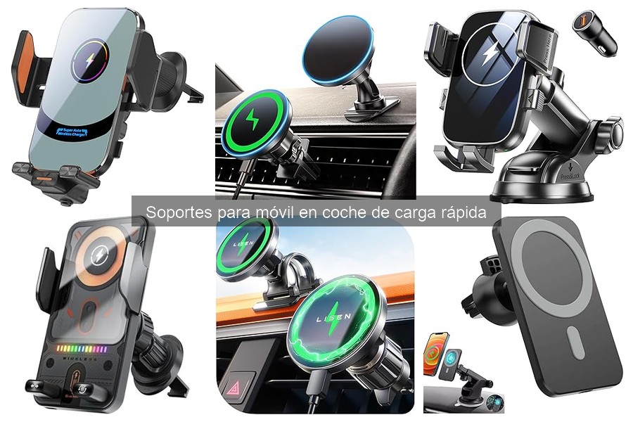 Comparativa: Mejores Soportes para Móvil en Coche 2023