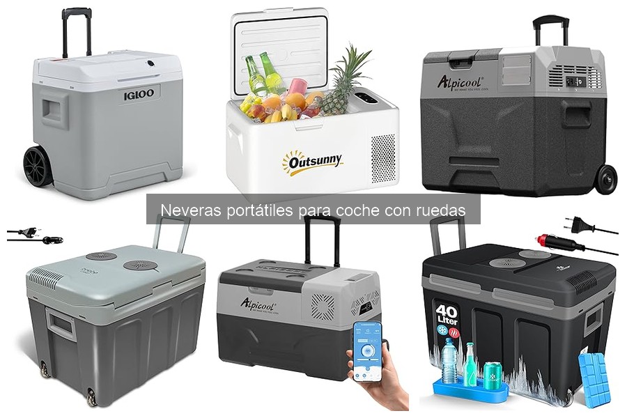 Comparativa: Neveras portátiles eléctricas vs de hielo con ruedas