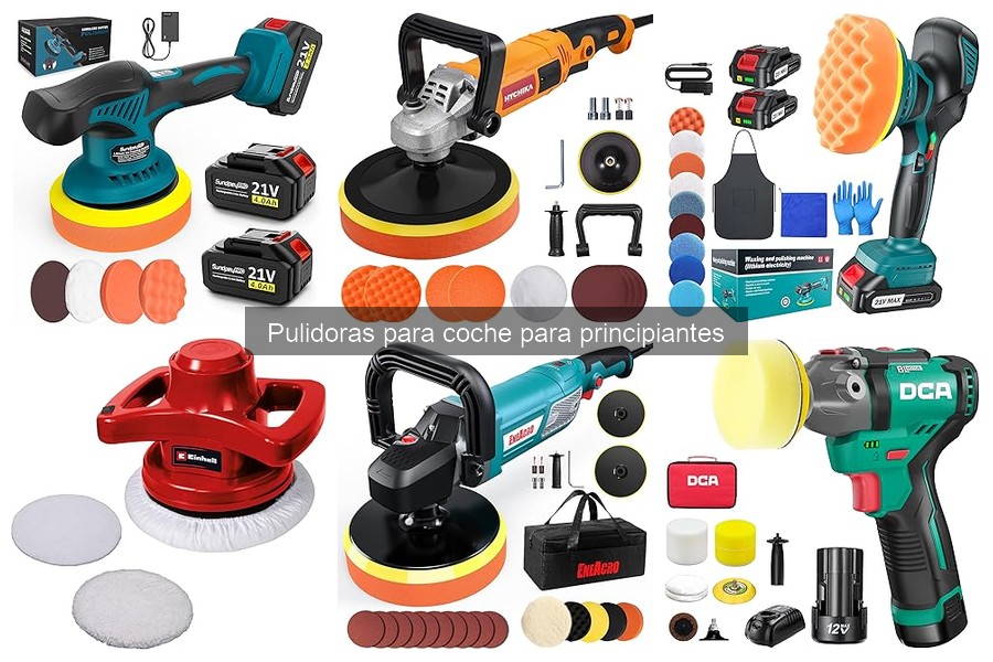 Comparativa: Pulidoras Rotativas vs. Doble Acción para Principiantes