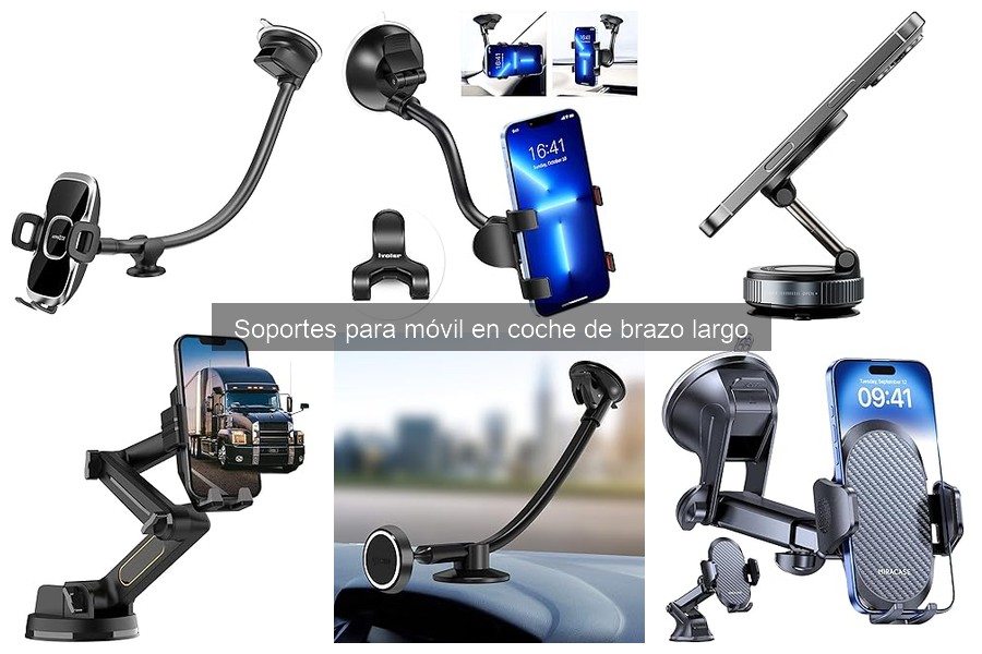 Comparativa: Soportes de Brazo Largo vs Otros Tipos para Móvil
