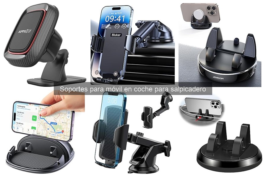 Comparativa: Soportes Magnéticos vs Abrazadera para Coche
