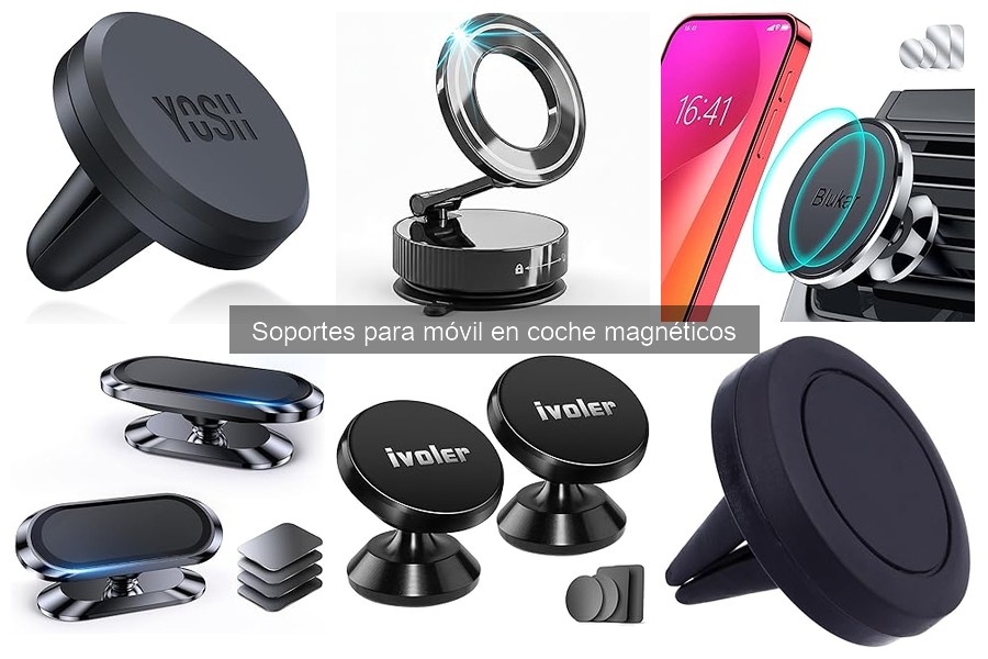 Comparativa: Soportes Magnéticos vs. Otros para Móvil en Coche