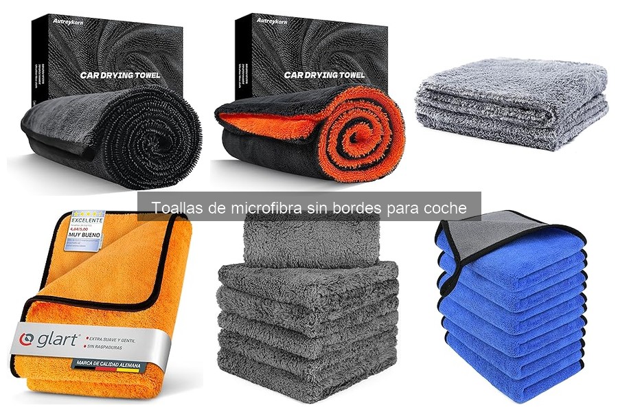 Comparativa: Toallas de Microfibra con Bordes vs Sin Bordes