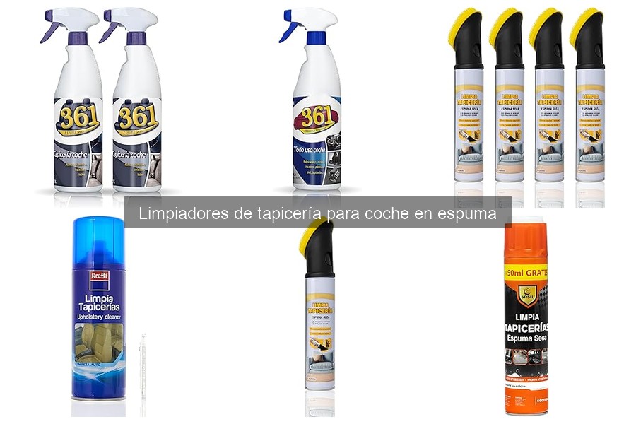 Compra Limpiadores de Tapicería en Espuma a Buen Precio