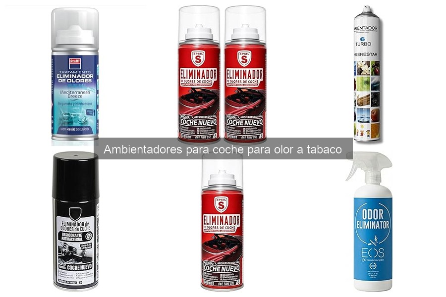 Compra los mejores ambientadores para coche contra olor a tabaco