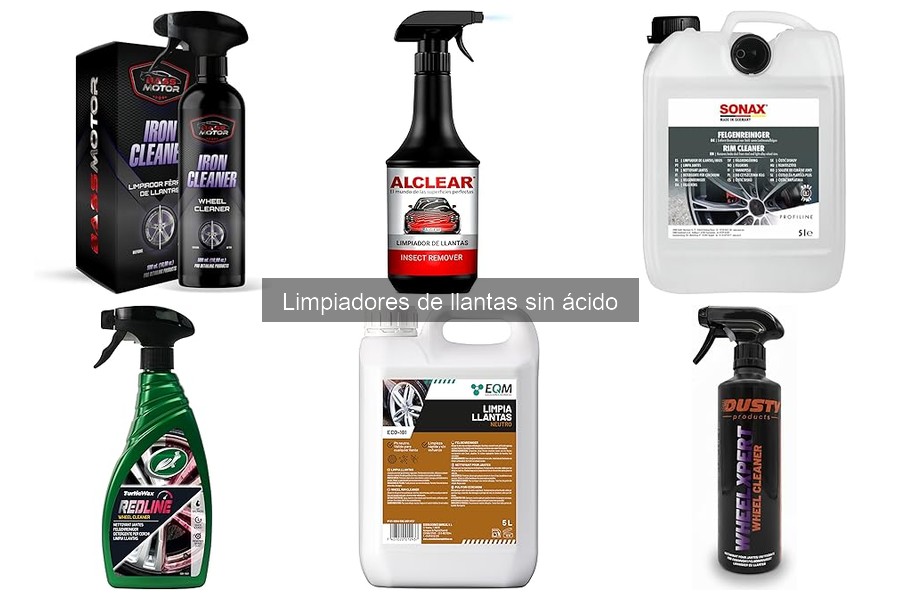 Consejos para mantener las llantas limpias sin ácido