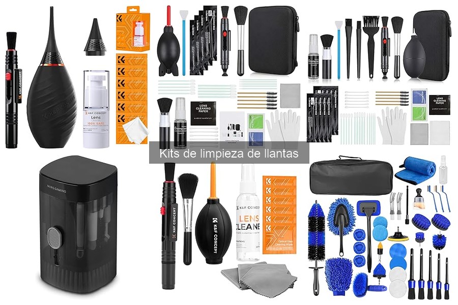 Cuándo usar un kit de limpieza de llantas para tu coche