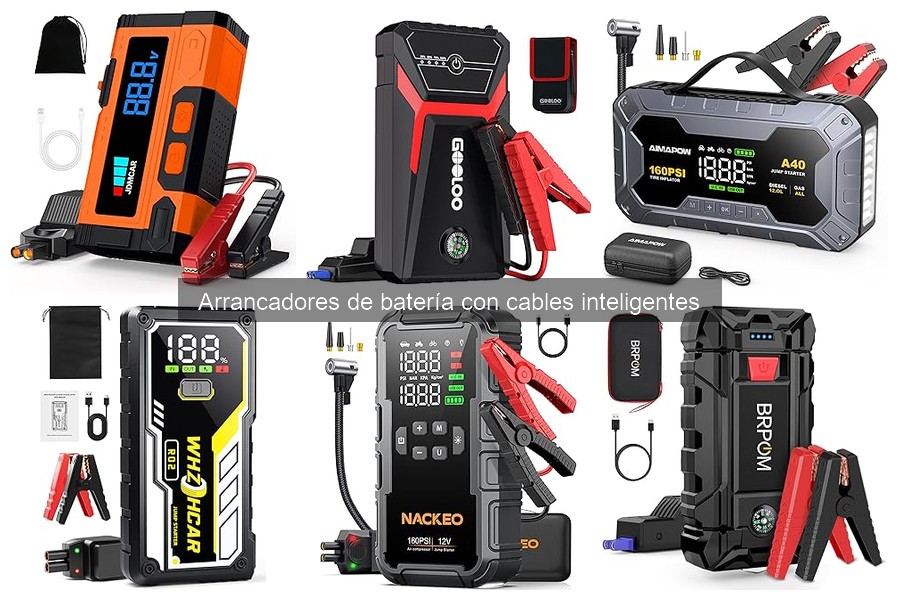 ¿Cuánto cuesta un arrancador de batería con cables inteligentes?
