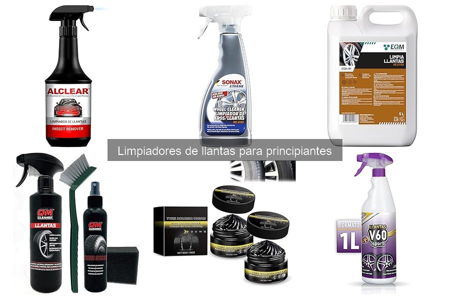 ¿Cuánto cuesta un buen limpiador de llantas? Precios y recomendaciones