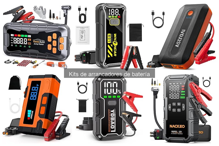 ¿Cuánto cuesta un kit de arrancadores de batería? Precios y opciones