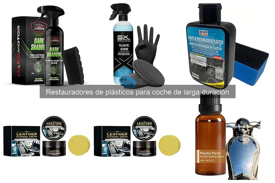 ¿Cuánto dura un restaurador de plásticos para coche?