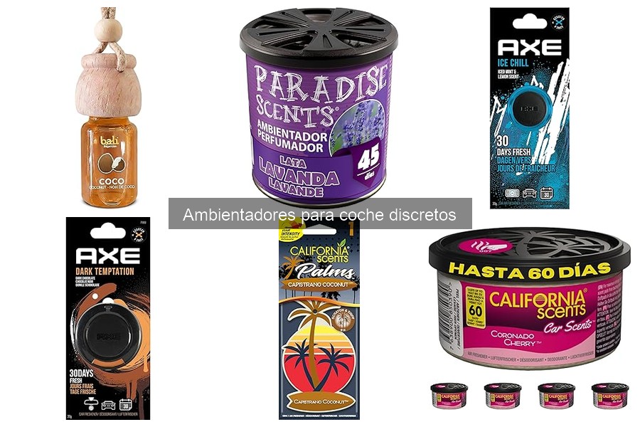 Descubre los Mejores Ambientadores Discretos para Coche