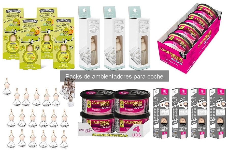 Descubre qué son los packs de ambientadores para coche