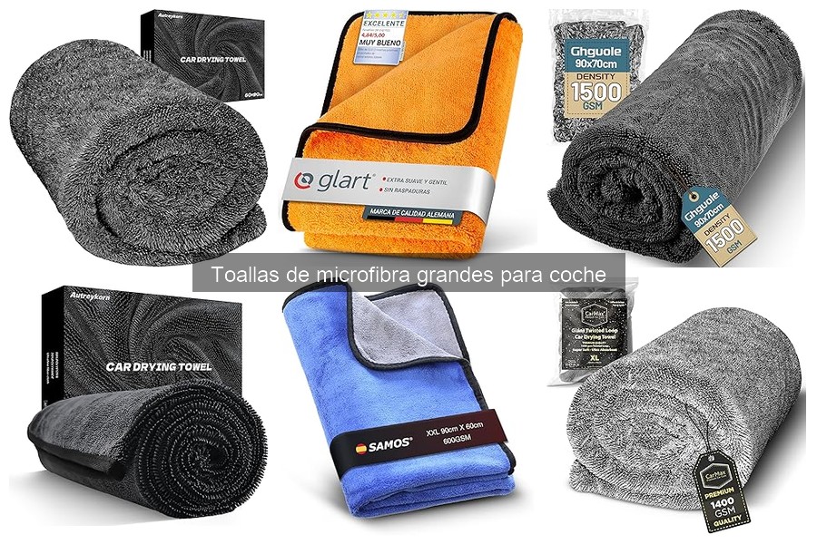 Diferencias entre toallas de microfibra grandes y pequeñas