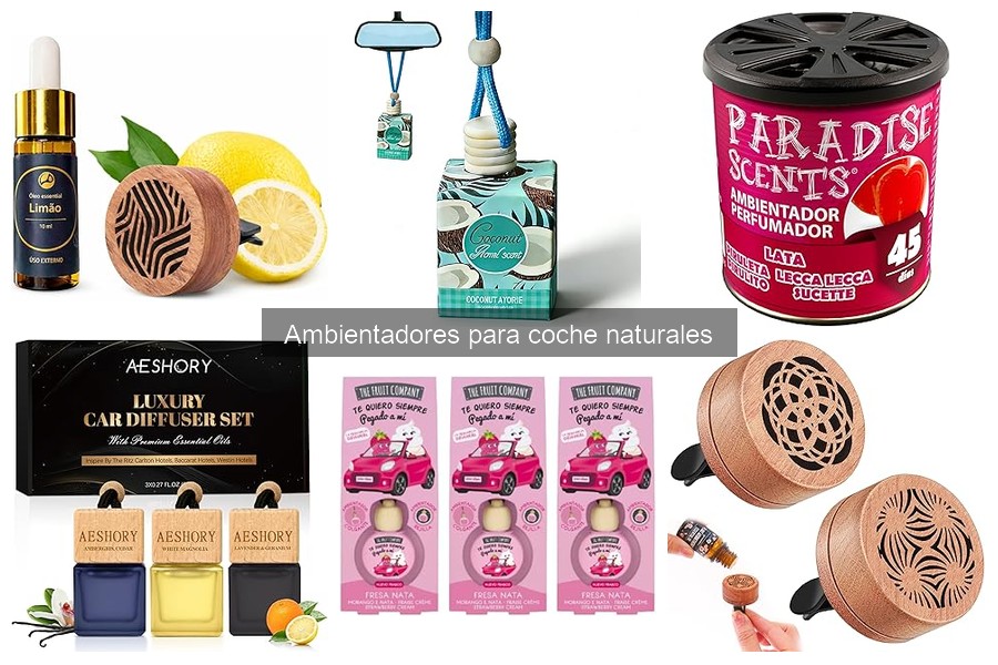 Dónde comprar ambientadores naturales para coche