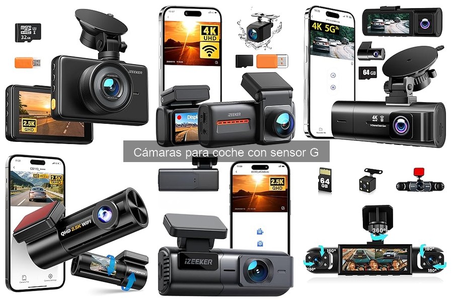 Dónde comprar cámaras para coche con sensor G y precios