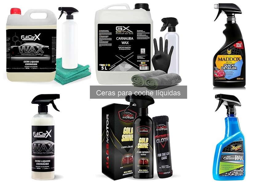 Dónde comprar cera líquida para coches: Guía de tiendas y opciones