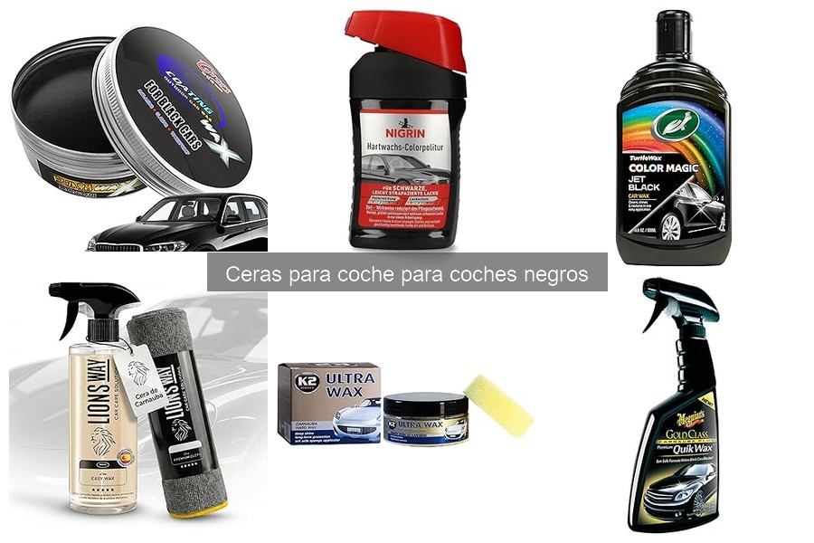 Dónde comprar cera para coches negros: las mejores opciones