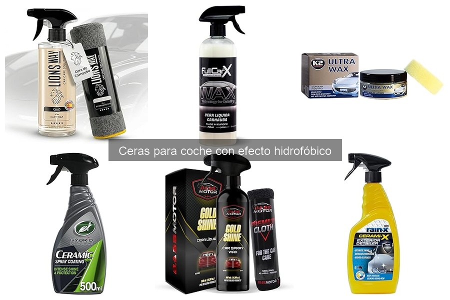 Dónde comprar ceras hidrofóbicas para coche: Guía 2023
