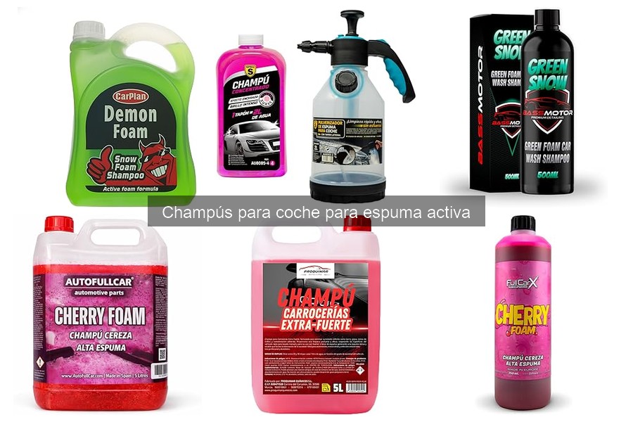 Dónde comprar champús de espuma activa al mejor precio