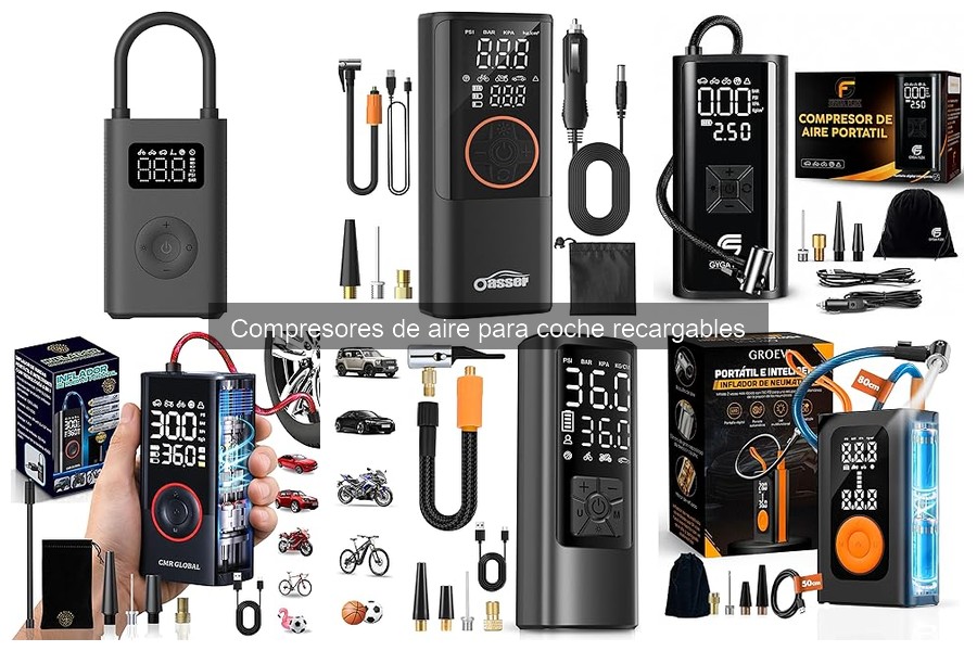 Dónde comprar compresores de aire recargables para coche