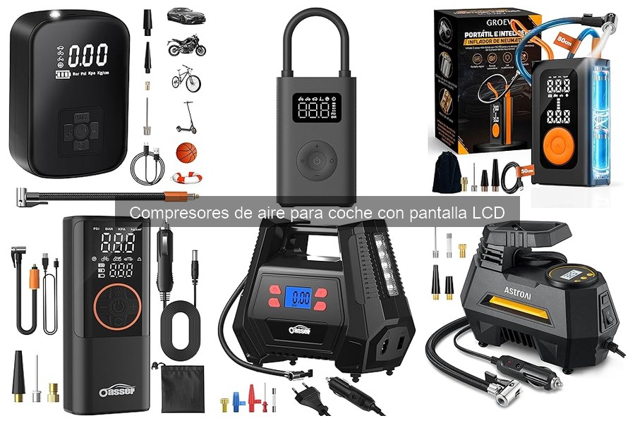 Dónde comprar el mejor compresor de aire para coche con LCD