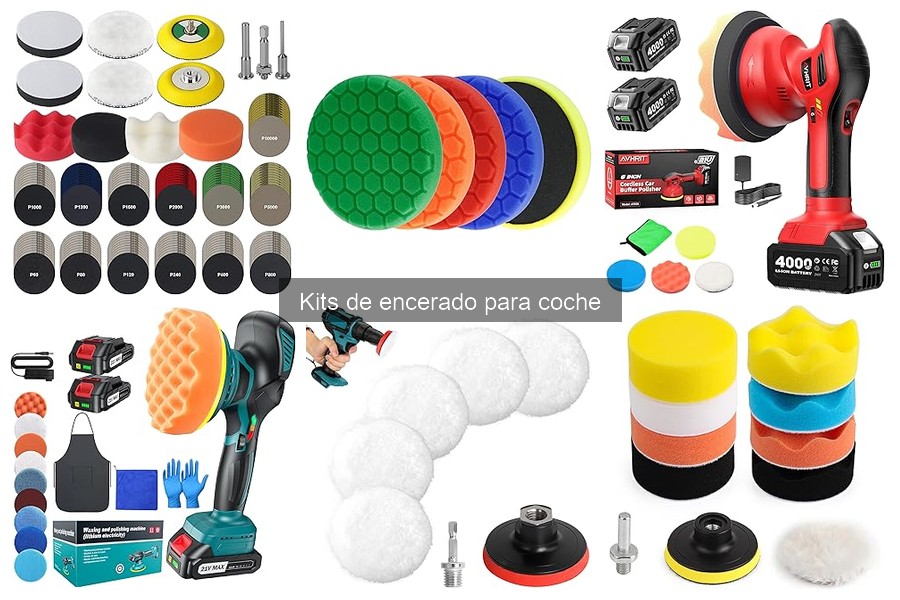 Dónde comprar kits de encerado para coche a buen precio