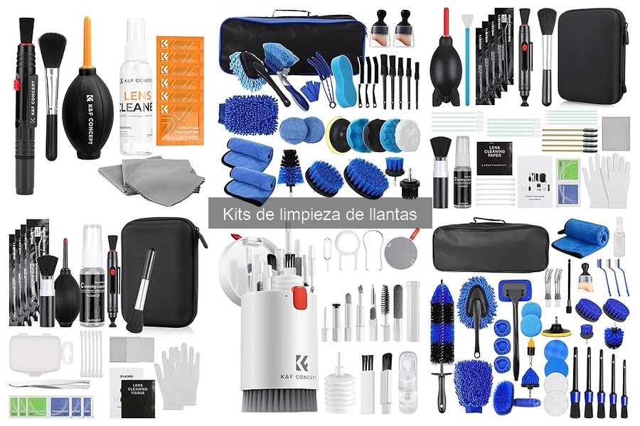 Dónde comprar kits de limpieza de llantas en línea