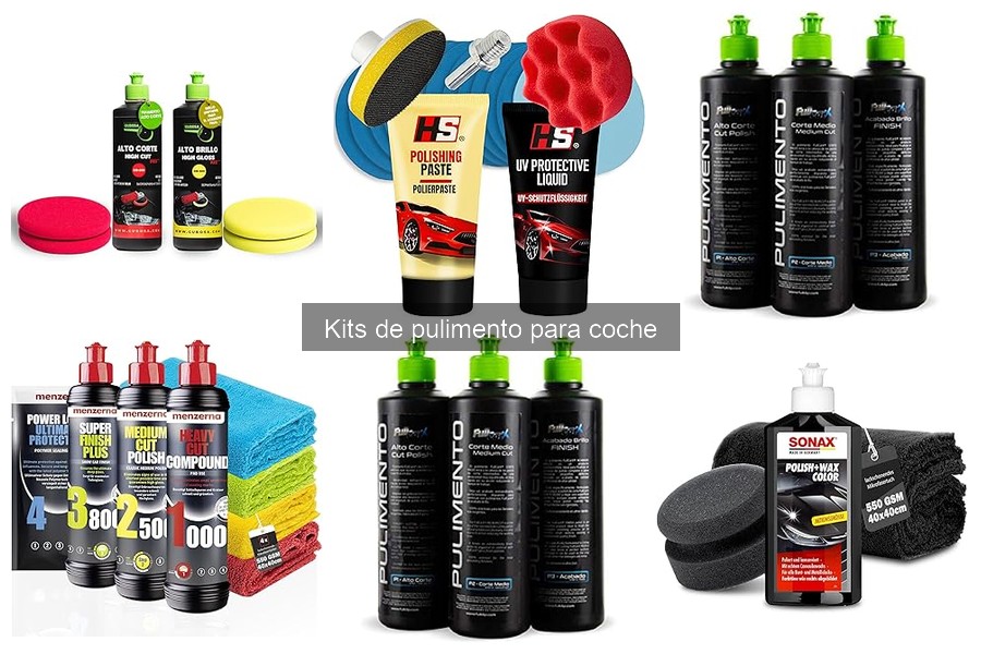 Dónde comprar kits de pulimento para coche: Mejores opciones