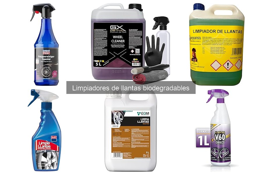 Dónde comprar limpiadores de llantas biodegradables