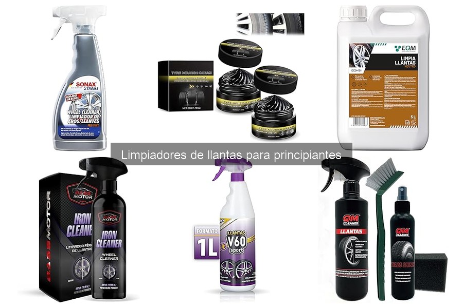 Dónde comprar limpiadores de llantas: precios y ofertas