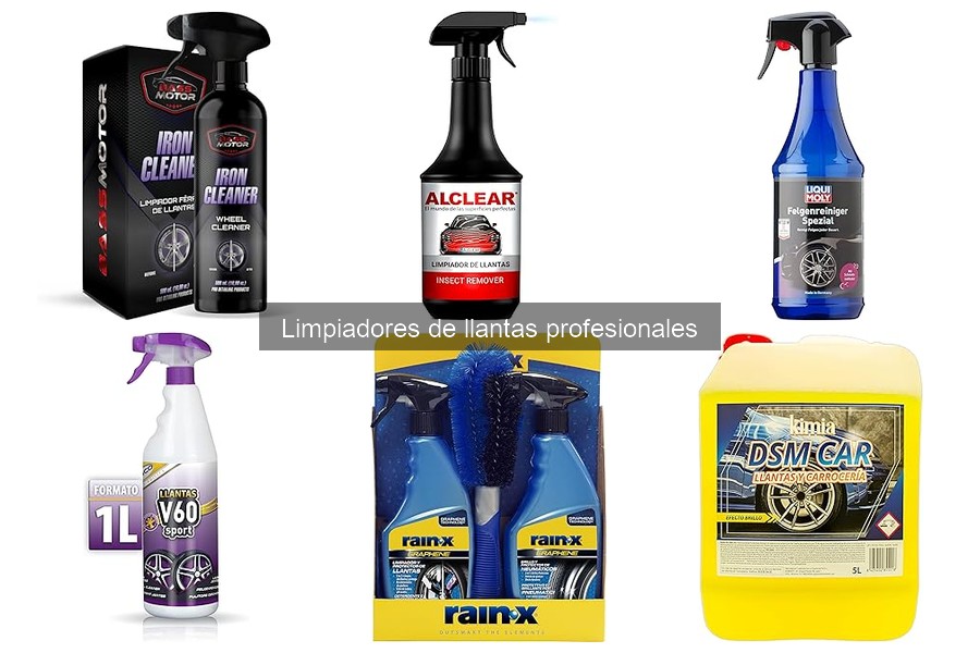 Dónde comprar limpiadores de llantas profesionales y precios