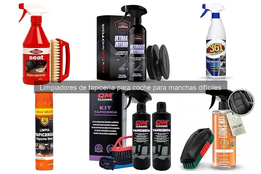 Dónde Comprar Limpiadores de Tapicería para Coche a Buen Precio