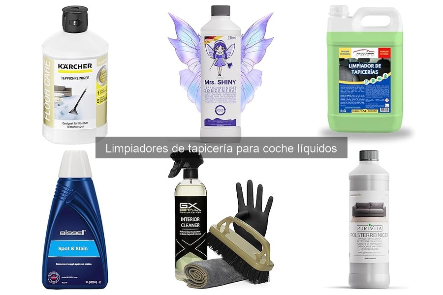 Dónde comprar limpiadores de tapicería para coche online