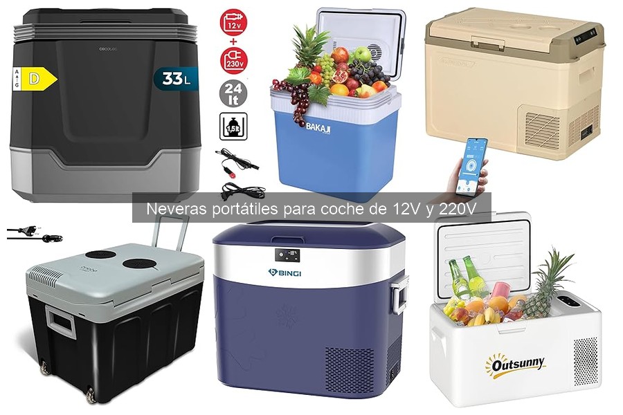 Dónde comprar neveras portátiles para coche de 12V y 220V