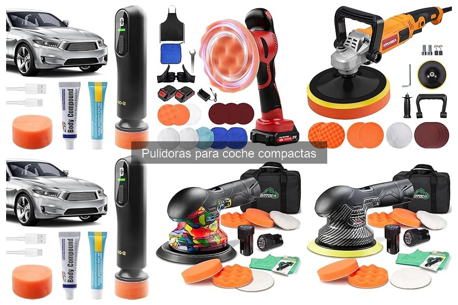 Dónde Comprar Pulidoras Compactas para Coche al Mejor Precio