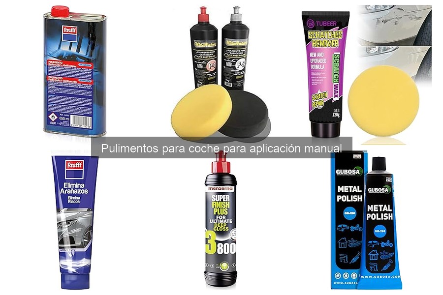 Dónde comprar pulimentos para coche manualmente