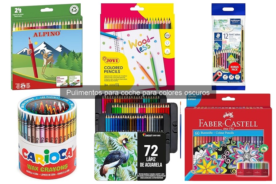 Dónde comprar pulimentos para coches de colores oscuros