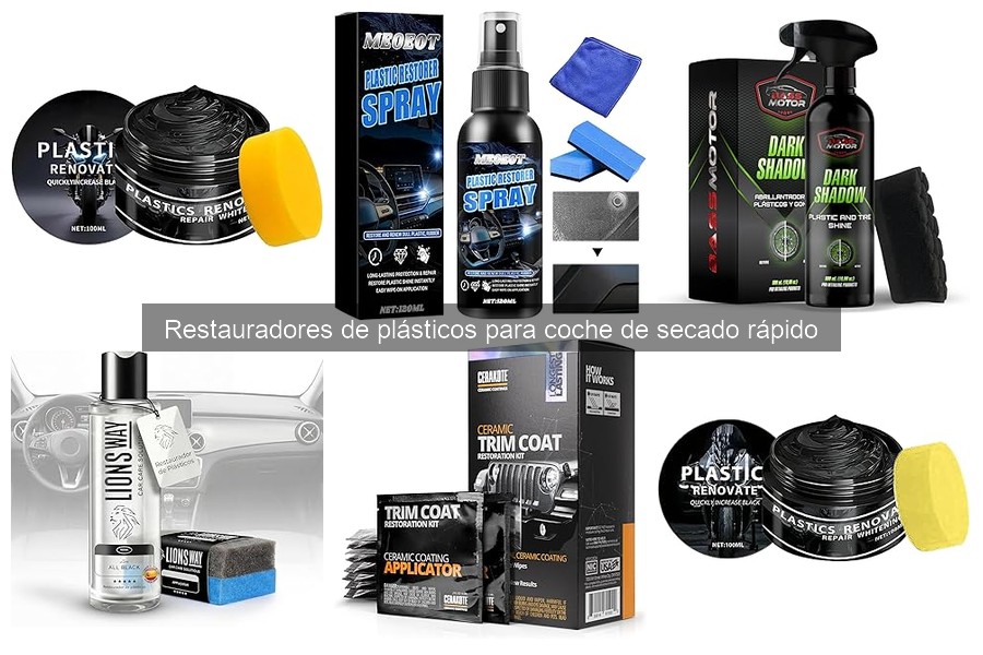 Dónde comprar restauradores de plásticos de secado rápido
