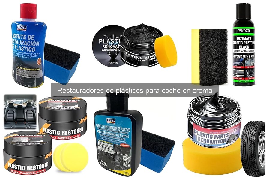 Dónde comprar restauradores de plásticos para coche en crema