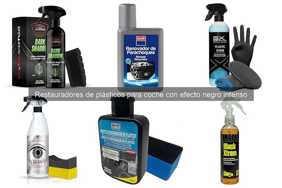 Dónde comprar restauradores de plásticos para coche