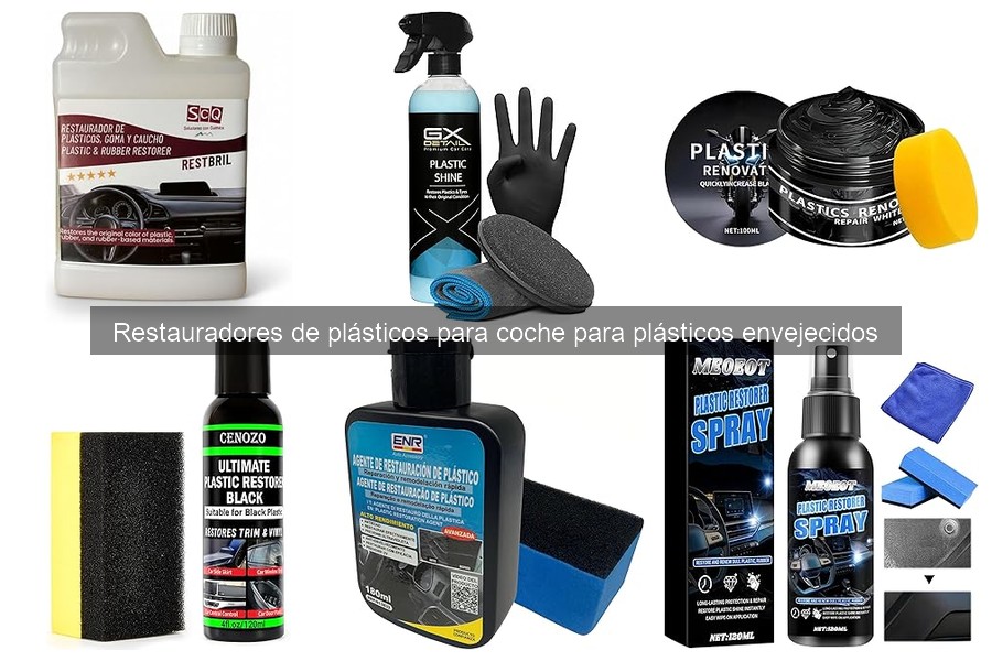 Dónde comprar restauradores de plásticos para coches